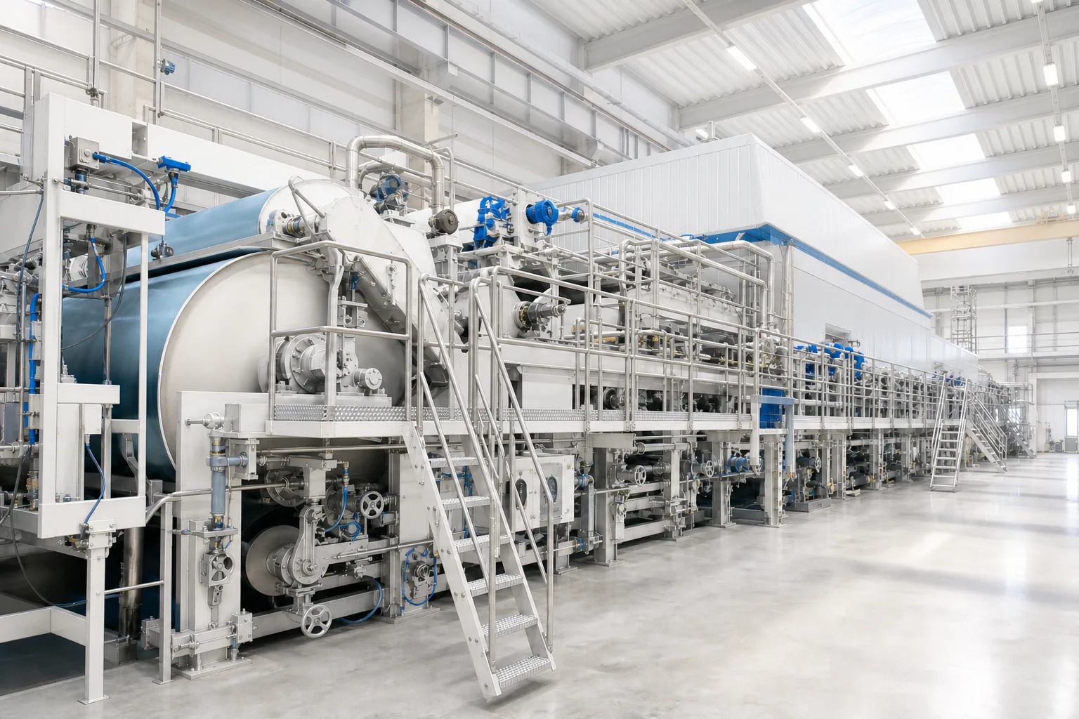 Bright Crescent Former tissue machine line